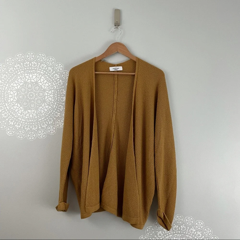 Carly Jean Los Angeles Haven Open Cardigan Sweater Size M/L